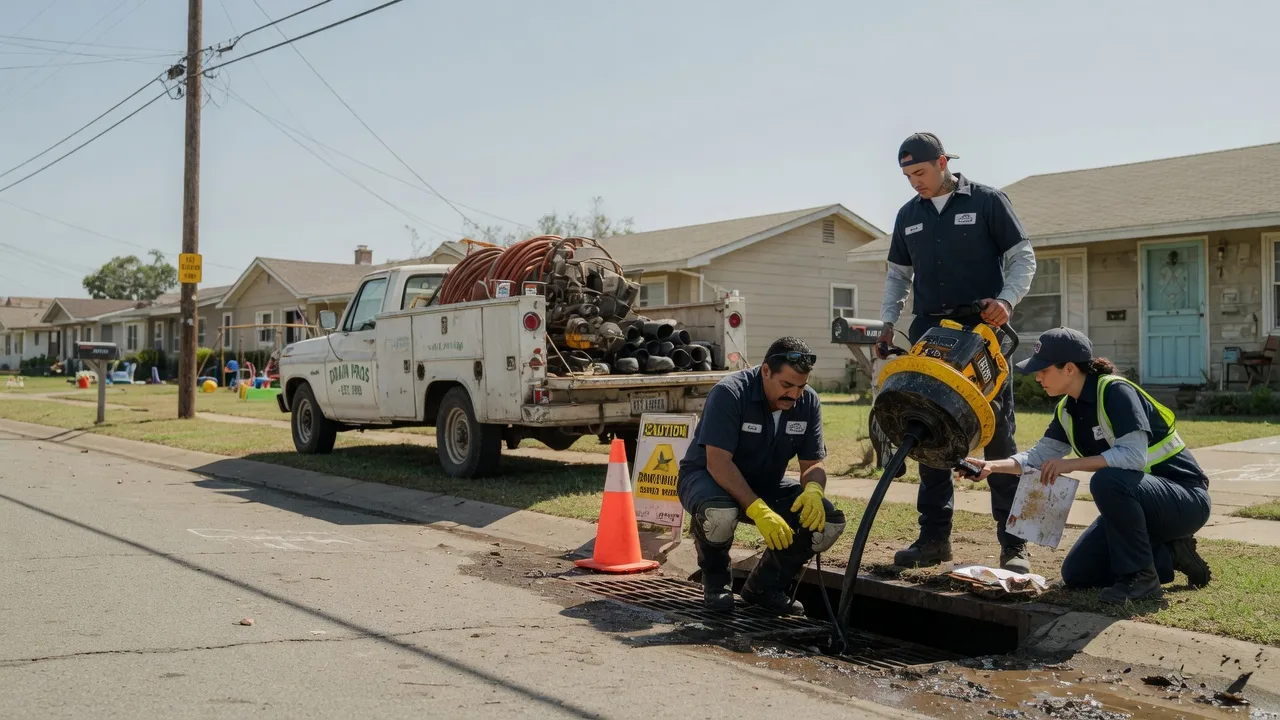 Drain Cleaning in Oklaunion, TX near me